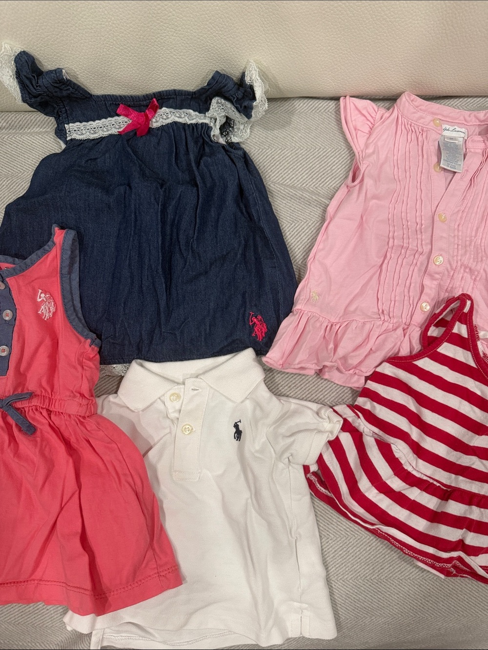 U.S. polo Ralph Lauren 6-9 months bundle